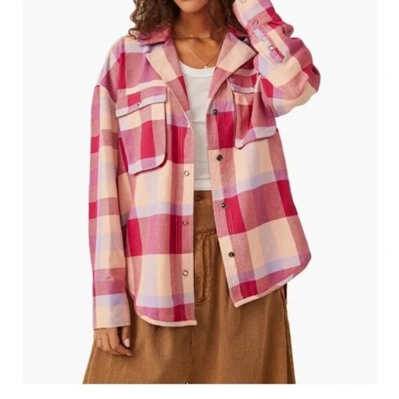 NWOT Free People We the Free Izzy Shirt - Sz S - Picture 4 of 4